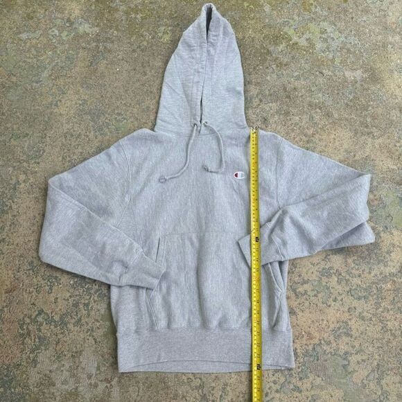 Champion Reverse Weave Classic Logo Y2K Hoodie - Picture 1 of 3